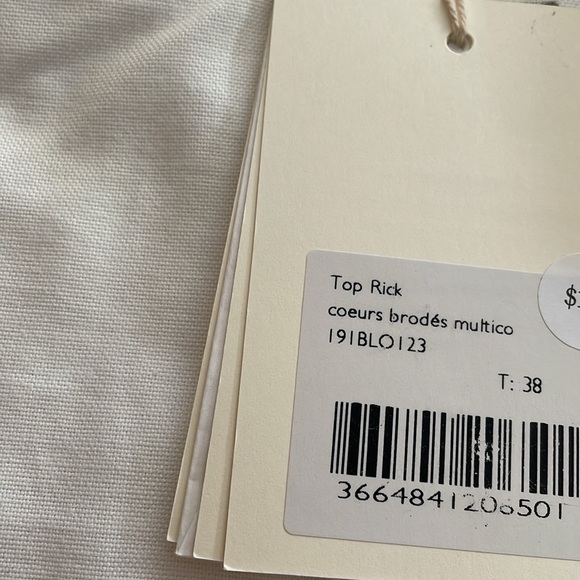 Sezane Rick Organic Bow Shoulder Tie. 38 - Picture 11 of 14